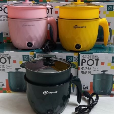 Multifunctional Non-stick Mini Rice Cooker Non-Coated Household Electric Cooker Electric Frying Pan