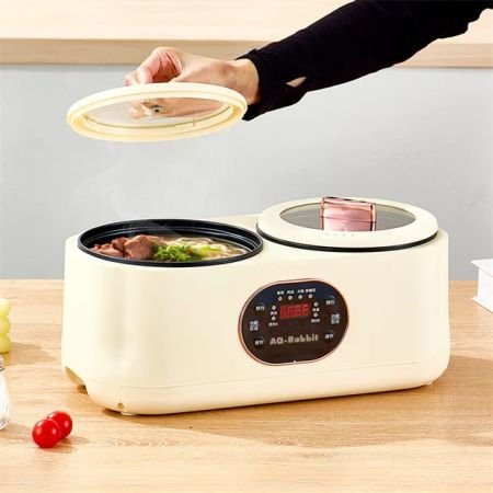 Double Liner Electric Cooking Pot