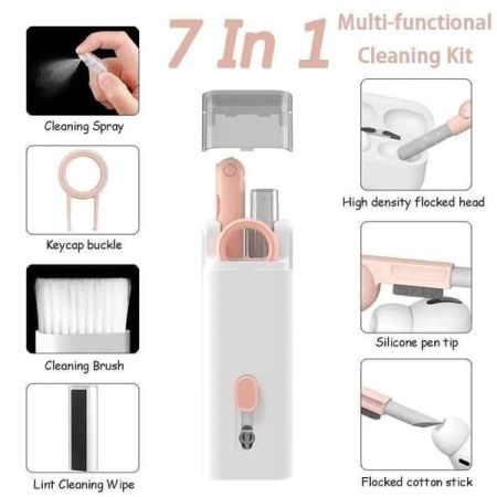 7 in-1 Mobile & Gadget Cleaning Brush Kit