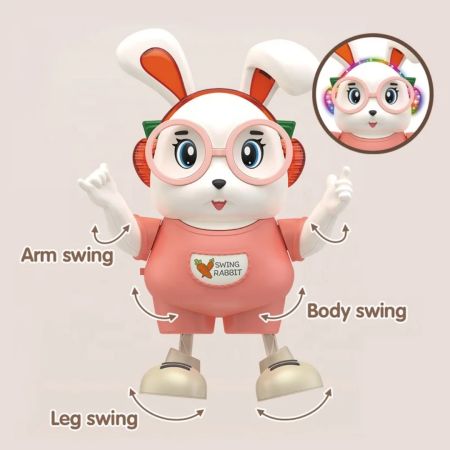 Dancing Rabbit Toy with music